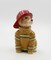Ceramic Firefighter Dog Candy Jar, Home Décor, Gift for Her, Gift for Mom, Kitchen Décor, Dog Lover Gift, Pet Loss Gift